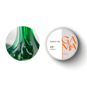 Гель моделюючий GA&amp;MA Simple Gel №49 Emerald 30 мл, фото 1