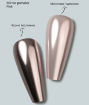 Втирка для нігтів GA&amp;MA Mirror Powder Pink 0.3 г, фото 2