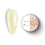 Гель моделюючий GA&amp;MA Simple Gel №56 Light Butter 15 мл , фото 1