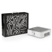 Витяжка для манікюру та педикюру Musson X2 72W з вугільним НЕРА-фільтром, срібляста, фото 4