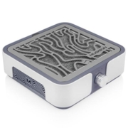 Витяжка для манікюру та педикюру Musson X2 72W з вугільним НЕРА-фільтром, графіт, фото 1