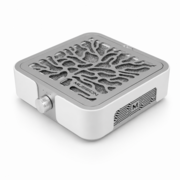 Вытяжка для маникюра и педикюра Musson X3 72W с угольным НЕРА-фильтром серебристая, фото 1