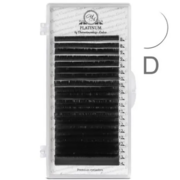 Вії Platinum чорні Mix D 0.10 8-14 мм, фото 1