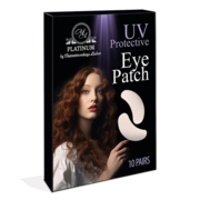 Патчі для вій для UV нарощування Platinum (10 пар/уп) чорні , фото 1