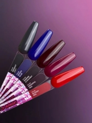 Набір гель-лаків Luna Halloween &quot;Shadows of Midnight&quot; 5шт по 8 мл, фото 2