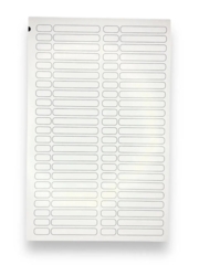 Наклейки для тіпс (50 шт/уп) білі, фото 1