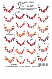 Слайдер для нігтів VS Nails CU №029 без зайвої плівки, фото 1