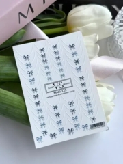 Слайдер для нігтів VS Nails Maxi №129 Френч Бантики , фото 1