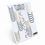 Слайдер для ногтей VS Nails Combi foil №128 Френч, фото 1