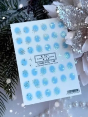 Слайдер для нігтів VS Nails Combi foil №148 Зима, фото 1