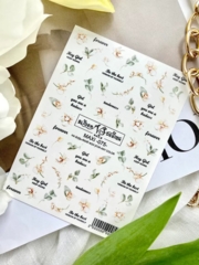 Слайдер для нігтів VS Nails Maxi №075 Квіти, фото 1