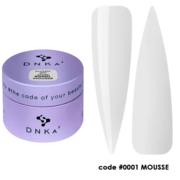 Гель моделюючий DNKa Builder Gel Mousse №0001 30 мл, фото 1