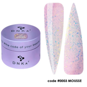 Гель моделюючий DNKa Builder Gel Mousse №0003 30 мл, фото 1