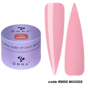 Гель моделюючий DNKa Builder Gel Mousse №0005 30 мл, фото 1