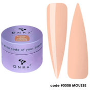 Гель моделюючий DNKa Builder Gel Mousse №0008 30 мл, фото 1