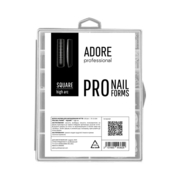 Формы верхние для наращивания ногтей Adore Professional Pro Nail Forms Квадрат 120 шт, фото 1