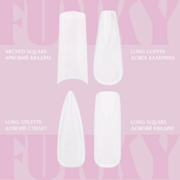 Тіпси гелеві Adore Professional Funky Gel Tips Mix, фото 2