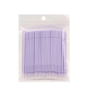 Мікробраші подовжені в пакеті Long Head (100 шт) світло-фіолетові, фото 1