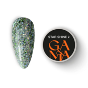 Гель для дизайну GA&amp;MA Platinum Star shine №02 5 г, фото 1