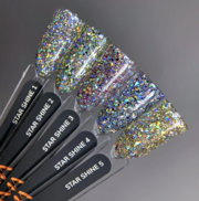 Гель для дизайну GA&amp;MA Platinum Star shine №02 5 г, фото 3