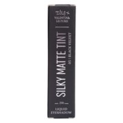 Тени для век жидкие ZOLA x Valentina Lelyukh Silky Matte Tint 05 Black Velvet, фото 2