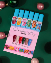 Набір гель-лаків Luna Christmas Story Box 6 шт по 8 мл, фото 4