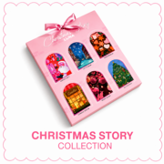 Набір гель-лаків Luna Christmas Story Box 6 шт по 8 мл, фото 1