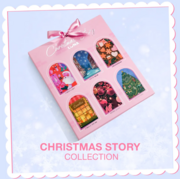 Набір гель-лаків Luna Christmas Story Box 6 шт по 8 мл, фото 1