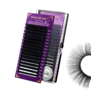 Вії Nagaraku New generation чорні Mix LC, 0.07, 7-15 мм, фото 1