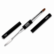 Пензлик двосторонній Adore Professional Acryl Gel Brush &amp; Sliсe , фото 1