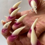 Форми верхні для нарощування нігтів Adore Professional Dual Nail Forms Тип 7 Cat’s Claw 120 шт, фото 4