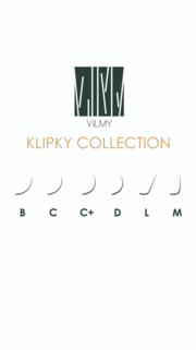Ресницы Vilmy Klipky Mix 20 линий черные LC 0.07 7-14 мм, фото 4