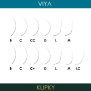 Вії Vilmy Klipky Mix 20 ліній чорні LC 0.07 7-14 мм, фото 3