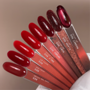 Гель-лак Biblioteka Cat Eye Magnet Red 10 Червоний мл, фото 4