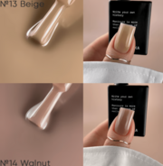 Набір камуфлюючих баз Biblioteka Set Cover Base №09-16 10 мл, фото 6