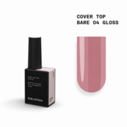Топ камуфлирующий Biblioteka Gloss Cover Top №04 Bare Натуральный 10 мл, фото 1