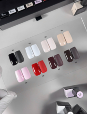 Набір гель-лаків Biblioteka Gel Polish Set Basis № 01-08 10 мл, фото 2
