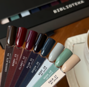 Набір гель-лаків Biblioteka Gel Polish Set Warm Layers №17-24 10 мл, фото 3