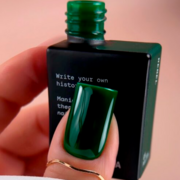 Гель-лак Biblioteka Statement №32 Rebel Зелений 10 мл, фото 3