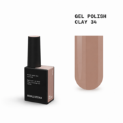 Гель-лак Biblioteka Mono Brown №34 Clay Землинистый мягкий 10 мл, фото 1