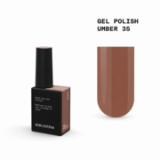 Гель-лак Biblioteka Mono Brown №35 Umber Природний коричневий 10 мл, фото 1