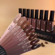 Гель-лак Biblioteka Mono Brown №35 Umber Природний коричневий 10 мл, фото 2