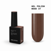 Гель-лак Biblioteka Mono Brown №37 Wood Нейтрально коричневый 10 мл, фото 1