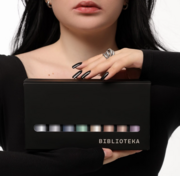 Набір гель-лаків Biblioteka Cat Eye Gel Polish Set Night Rays №01-08 10мл, фото 1