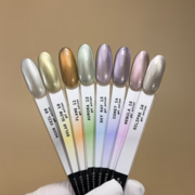 Набір гель-лаків Biblioteka Cat Eye Gel Polish Set Rays №09-16 10мл, фото 2