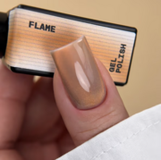 Гель-лак Biblioteka Cat Eye Rays №11 Flame Мідно-помаранчевий 10 мл, фото 4