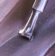 Гель-лак Biblioteka Cat Eye Rays №14 Comet Холодний лавандово-синій 10 мл, фото 3