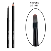 Пензлик для гелю, бази, топа Biblioteka Round 10 мм, фото 1