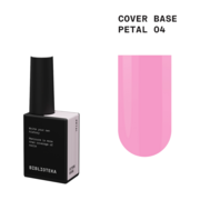 База камуфлююча Biblioteka Cover Base №04 Petal Ніжно-рожевий 10 мл, фото 1