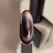  Гель-лак Biblioteka Cat Eye Night Rays №07 Wine Flare Винний спалах 10 мл, фото 3